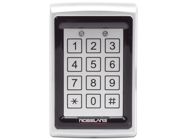 Teclado Autónomo Rosslare Security ACQ-44, Hasta 500 Usuarios con Lector de Proximidad, IP65.