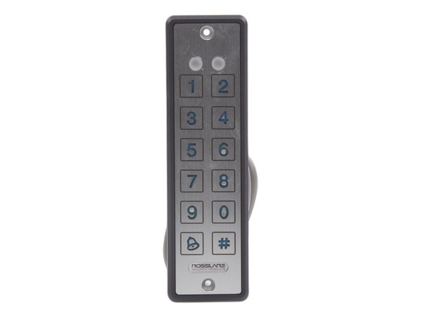 Lector de Proximidad Rosslare EY-C60N con Teclado, Lectura de tarjetas Rosslare y HID, 125KHz.