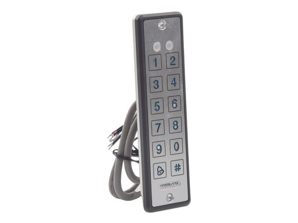 Lector de Proximidad Rosslare EY-C60N con Teclado, Lectura de tarjetas Rosslare y HID, 125KHz.