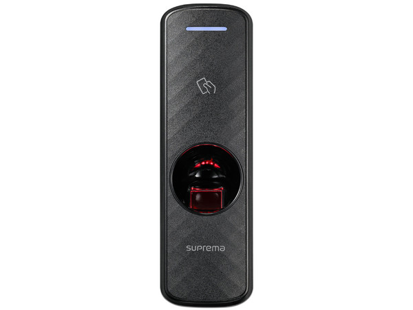 Lector de Huella Suprema BioEntry R2, Compatible con lector Suprema de 2da Gen. Multiformato (125KHz EM)(13.56MHz MIFARE, DESFire/EV1,FeliCa, NFC). Color Negro.