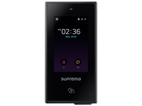 Lector Multitecnolgía de tarjetas Mifare Suprema XS2DPB, móviles a través de Bluetooth.
