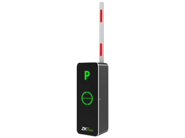 Barrera Vehicular ZKTECO BGM1030L de doble dirección, Brazo Telescópico de hasta 3 metros, 1.5 s, Gabinete con Luz LED Indicador de estado.