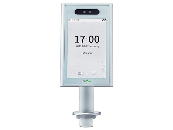 Control de Acceso y Asistencia ZKTECO Elite Pass para Exterior, Reconocimiento Facial, Pantalla Multi-Touch de 8