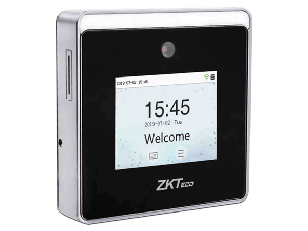 Lector de control de acceso con reconocimiento facial ZKTECO HORUSTL1PR, pantalla touch de 2.8