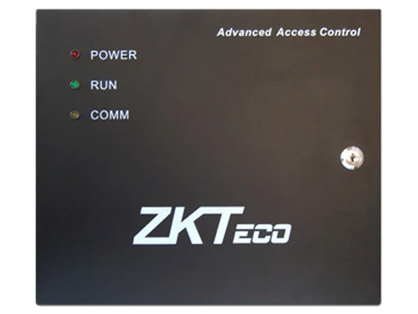 Panel para Control de Acceso ZKTeco InBio 260 Pro, para 2 Puertas, 20,000 Huellas, Incluye Gabinete y Fuente de Poder, Color Negro.