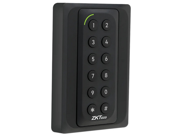 Lector Esclavo de Tarjetas ZKTeco KR902S, Indicador de Estado LED, IP65. Color Negro.