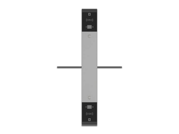 Barrera de Acceso Inteligente ZKTeco MARS-B1200, Ancho de Carril de 65 cm, Hasta 25 Accesos por Minuto, Indicador LED, Protección IP34.

