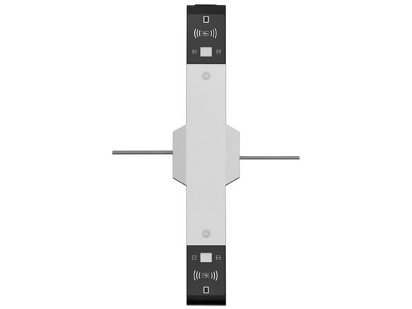 Barrera de Acceso Inteligente ZKTeco MARS-F1200, Bidireccional, Acero SUS304, Ancho de Carril de 40 cm, Hasta 25 Accesos por Minuto, Indicador LED, Protección IP34.