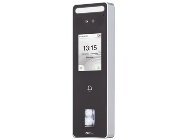 Lector autónomo ZKTeco de Reconocimiento Facial y Huella Digital.