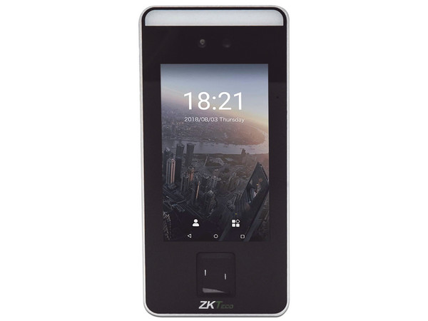 Control de Acceso ZKTeco SpeedFace V5LP de hasta 6000 Rostros, 3000 Palmas y 10000 Huellas.