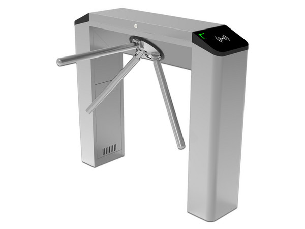 Torniquete de Medio Cuerpo ZKTeco TS2000 PLUS, de Acero inoxidable, Bidireccional, Brazo abatible, Lector QR.