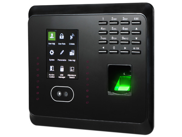 Control de asistencia ZKteco MB360- ID de hasta 2,000 huellas, 1,500 rostros, 2,000 tarjetas, 100,000 eventos con tecnología TCIP.