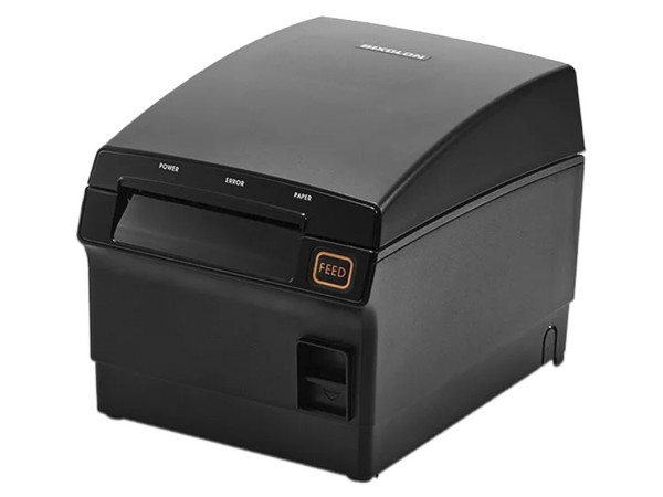 Miniprinter térmica para tickets Bixolon SRP-F312II, resolución 203 x 203, Ethernet, USB, Serial.
