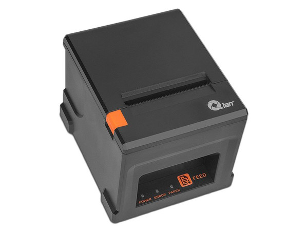 Impresora Térmica Para Tickets Qian QOP-T80BL-RI, 203 ppp,  Interfaz USB, Bluetooth, Color Negro.