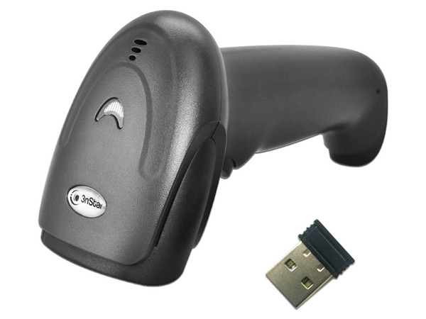Lector de código de barras 3nStar SC310BT, 1D, Bluetooth, Color Gris.