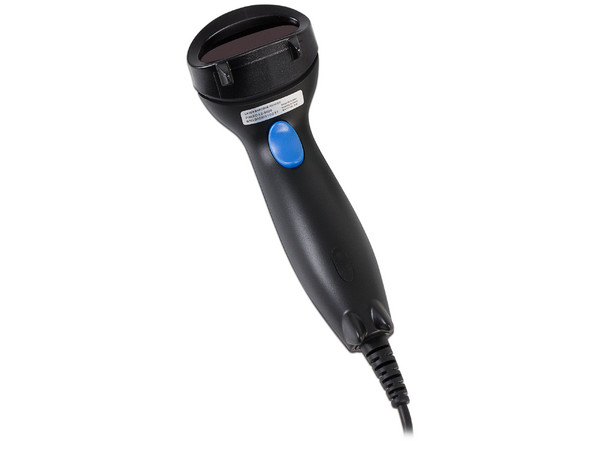 Lector de Código de Barras EC Line, Diseño Ergonómico, USB, Incluye base.