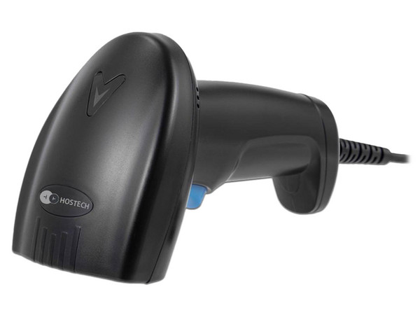 Lector de Códigos de Barras Hostech HT-200, USB, Lectura de 1D y 2D, 1.5m, Color Negro.
