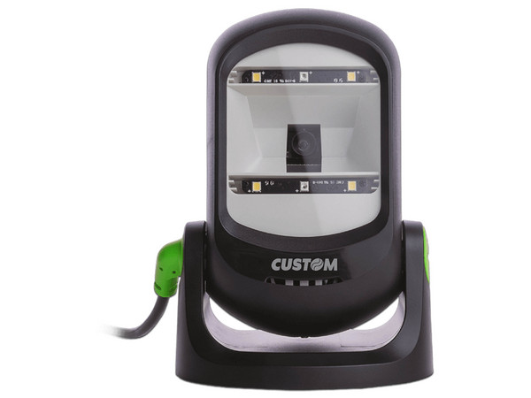 Lector de Código de Barras Custom SM600U, 2D, 60 Imágenes por Segundo, USB. Color Negro.