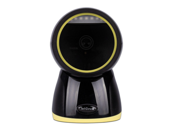 Lector de Códigos de barras TechZone TZBESC330, 1D, 2D, Inalámbrico, USB, Bluetooth, Color Negro.