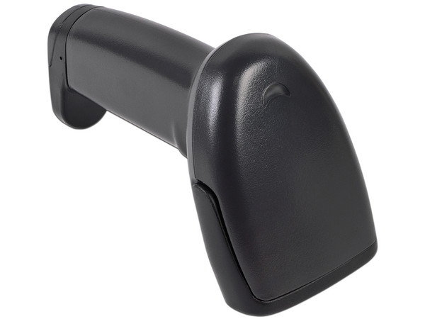 Lector de código de barras ZKTECO Láser 1D, USB, Color Negro.
