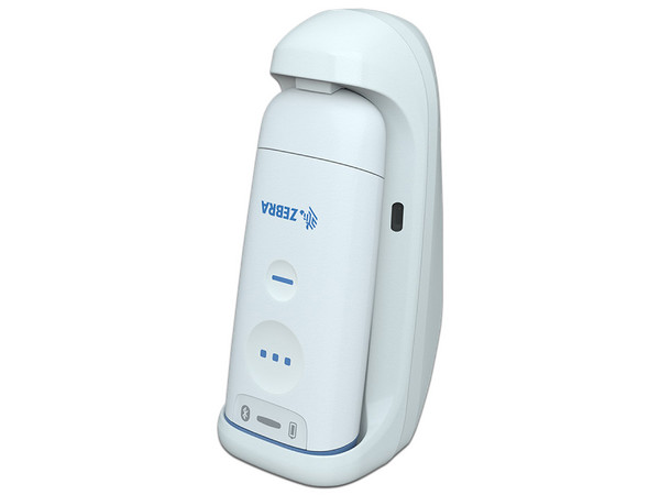 Lector de Código de Barras Zebra CS6080-HC 1D y 2D, Bluetooth, USB. Color Blanco. Incluye base.