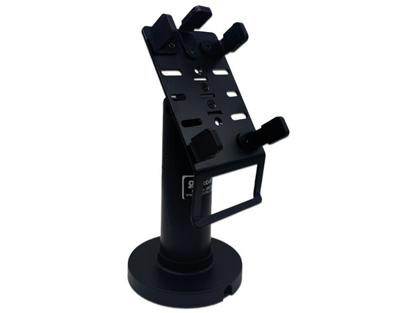 Soporte para Terminal POS BRobotix 6007211, Ancho Ajustable hasta 10cm, Inclinación de Hasta 60 grados, Color Negro.