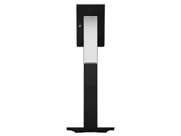 Soporte de Piso Elo Wallaby para Autoservicio, Compatible con Series I. Color Negro/Plateado.