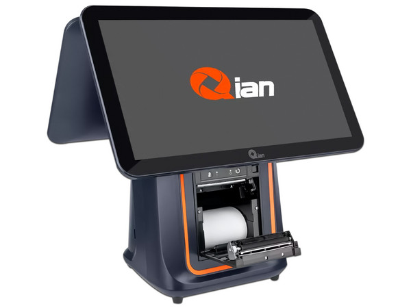 Punto de venta QIAN POS AIO, Pantalla dual de 15.6