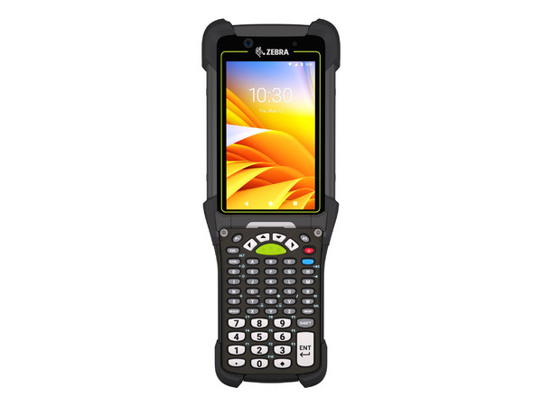 Terminal Portátil Zebra MC94, 
Procesador Qualcom QCM4490 (Hasta 2.4GHz),
Memoria RAM de 6GB,
Almacenamiento de 128GB,
Pantalla de 4.3