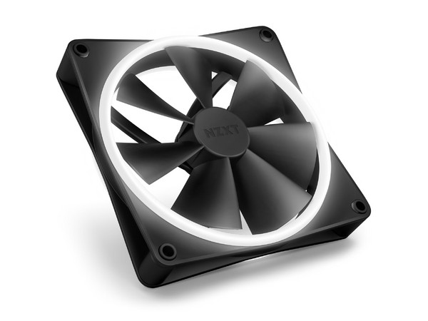 Ventilador NZXT F140 RGB Duo de 140mm, 1800RPM. Color Negro.