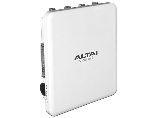 Access Point Para Exterior Altai A660X de Doble Banda, Wireless AC (Wi-Fi 6), 2.4GHz / 5GHz / 5GHz Throughput, 2402 Mbps. Color Blanco