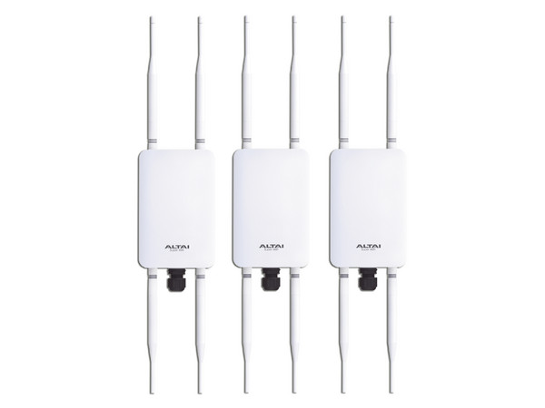 Kit de 3 Puntos de Acceso Altai Super Wi-Fi CX200 de Doble Banda, hasta 1267Mbps, Wave 2, MU-MIMO.