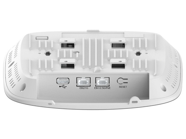 Access Point CAMBIUM NETWORKS XE3-4X00B06-RW, Triple Banda 2.4GHz / 5GHz / 6GHz, Wireless AX (Wi-Fi 6/ 6E), Hasta 1201 Mbps, MU-MIMO 4x4, Montaje en el Techo. Color Blanco.