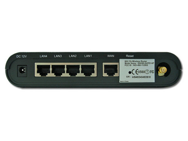Access Point Encore, 4 Puertos, 11 Mbps, IP Router