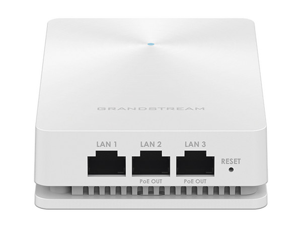 Punto De Acceso Wi-Fi 5 Híbrido (2X2 2.4G + 4X4 5G) con rendimiento de 3.55 Gbps, soporta hasta 200 clientes, alcance de cobertura hasta 175 mts.