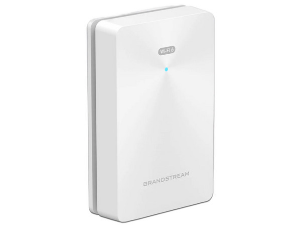 Access Point Grandstream GWN7661E de Doble Banda, Wireless AX3000 (Wi-Fi 6), 2.4GHz y 5GHz, Hasta 3 Gbps, MIMO 2X2:2. Color Blanco