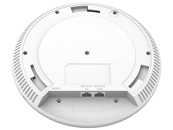 Access Point Grandstream GWN7665 de Triple Banda, Wireless AC (Wi-Fi 6E), Hasta 5.4 Gbps, MU-MIMO 2x2:2. Color Blanco