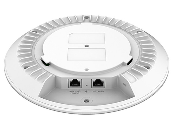 Access Point Grandstream GWN7672 de Triple Banda, Wireless (Wi-Fi 7), 2.4GHz / 5GHz / 6GHz, Hasta 11 Gbps, MIMO 2x2:2. Color Blanco