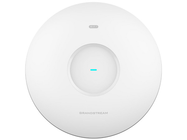 Access Point Grandstream GWN7672 de Triple Banda, Wireless (Wi-Fi 7), 2.4GHz / 5GHz / 6GHz, Hasta 11 Gbps, MIMO 2x2:2. Color Blanco
