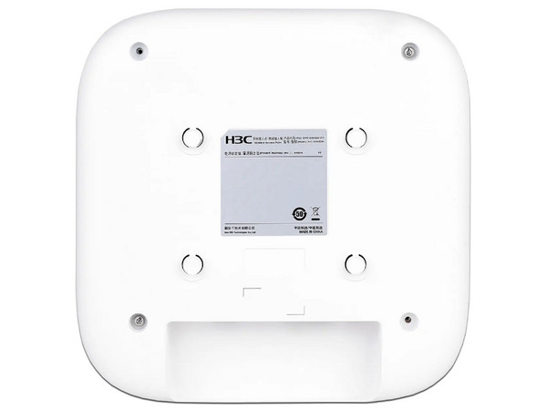 Access Point H3C WA6528i, de Doble Banda (2.4 y 5GHz), Wireless AX (Wi-Fi 6), Antenas Internas, Color Blanco.