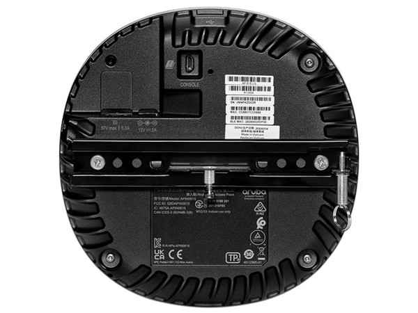 Access Point Aruba AP-615 R7J49A de Triple Banda Wireless AX (Wi-Fi 6E), hasta 2400 Mbps, 1 puerto Gigabit Ethernet PoE.