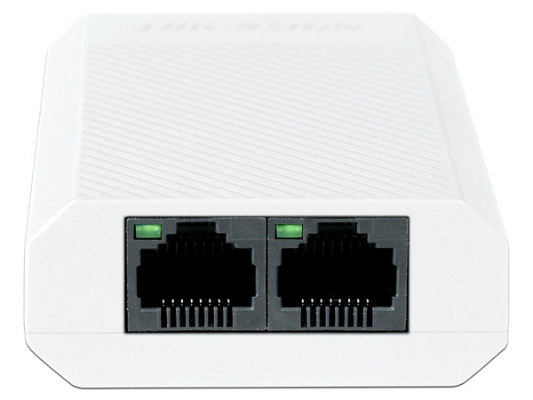 Extensor PoE+ Hikvision DS-3E0503DP-E/R, 1000 Mbps con 2 Salidas.