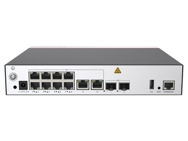Controlador de Access Point Huawei AC650-128AP, 10 puertos 10/100/1000 Mbps, 2 puertos 10GE SFP+, Soporta 128 APs, Hasta 1024 Clientes.