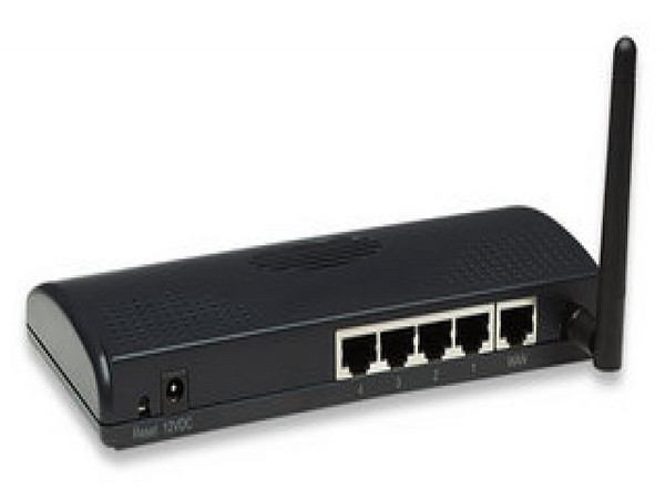 AP  54Mb CON ROUTER +4 PTOS 10/100