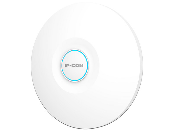 Access Point IP_COM PRO-6-LR de Doble Banda, Wireless AX300 (Wi-Fi 6), Hasta 3000 Mbps, Instalación de Techo, PoE. Color Blanco.