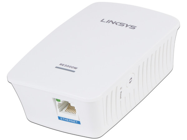 Extensor de Alcance Inalámbrico Linksys RE3000W, Wireless N (Wi-Fi 4), hasta 300Mbps.