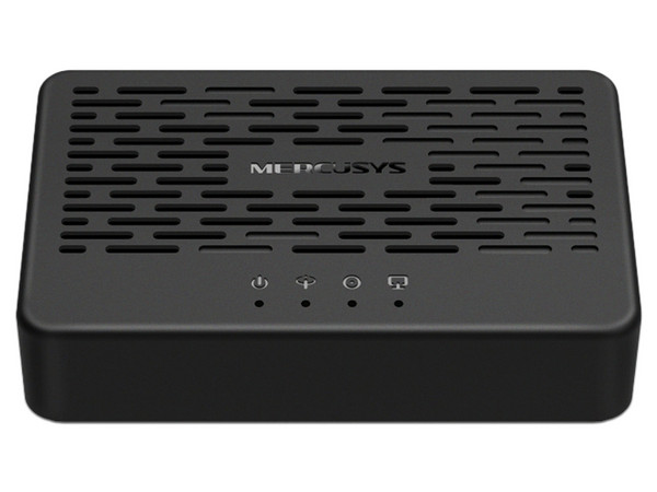 Terminal MERCUSYS MF01G, 1 puerto RJ-45 de 10/100/1000 Mbps, 1 puerto SC/APC, Downstream de Hasta 2.488 Gbps. Color Negro.