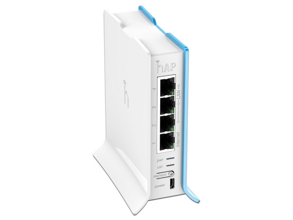 Access Point Mikrotik RB941-2ND-TC, 4 puertos RJ45 10/100 mpbs, Frecuencia de Banda 2.4 GHz, Wireless N (Wi-Fi 4), hasta 300Mbps.