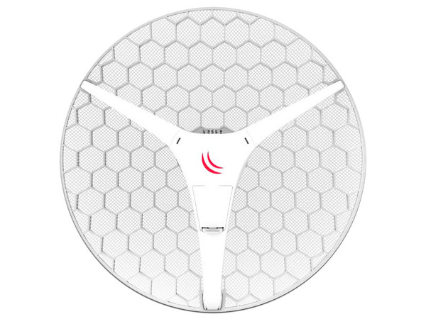CPE y PtP MikroTik LHG XL 2, Estándar Inalámbrico 802.11b/g/n hasta 300 Mbps Wi-Fi 4, Antena Integrada de 21dBi.