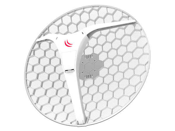Kit de 4 Antenas MikroTik RBLHGG-5ACD-XL con 27 dBi de ganancia, frecuencia 5 GHz.